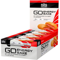 Actie SiS GO Energy Bake Bar - Strawberry - 12 x 50 gram (THT 12-10-2024)