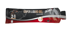 Born Super Liquid Gel Cappuccino + Caffeine Box - 12 x 55 ml