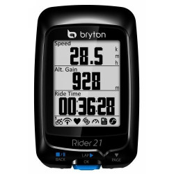 Bryton Rider 21T met Hoogtemeter