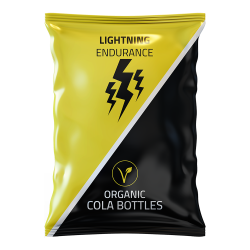 Lightning Energy Gums - Cola Bottles - 16 x 70 gram