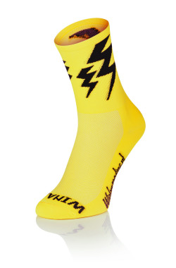 Lightning Socks - Classic Geel