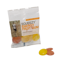 Squeezy Energy Fruit Gum - 25 x 50 gram
